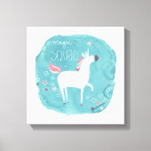 Magic Unicorn Squad Canvas Afdruk (Voorkant)