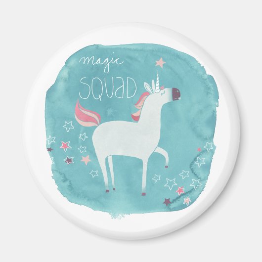 Magic Unicorn Squad Magneet (Voorkant)