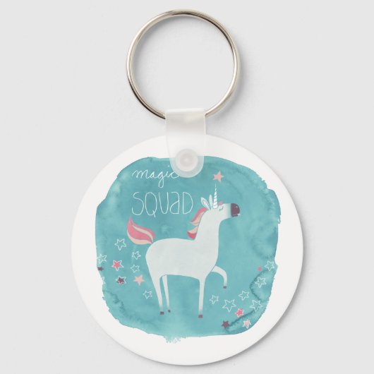 Magic Unicorn Squad Sleutelhanger (Voorkant)