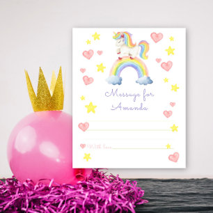 Magic Unicorn Verjaardag Time Capsule Bericht