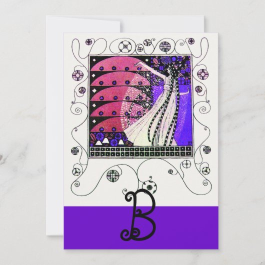 MAGIC VAN DE SPRING, helderblauw rood bruin Kaart (Voorkant)