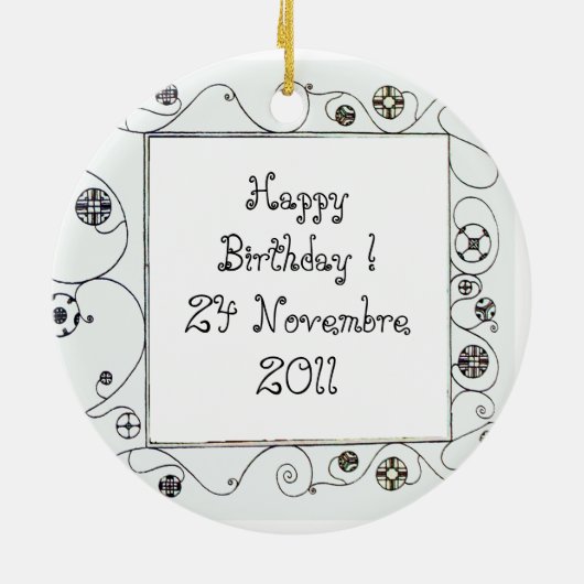 MAGIC VAN DE SPRING KERAMISCH ORNAMENT (Achterkant)