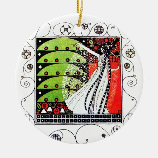 MAGIC VAN DE SPRING KERAMISCH ORNAMENT (Voorkant)