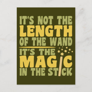MAGIC WAND custom briefkaart