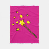 Magic Wand Fleece Deken (Voorkant)
