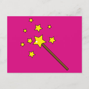 Magic Wand Holiday Briefkaart