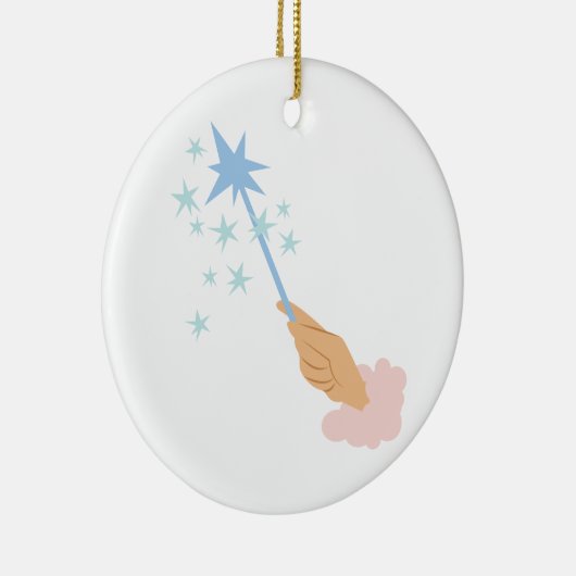 Magic Wand Keramisch Ornament (Rechts)