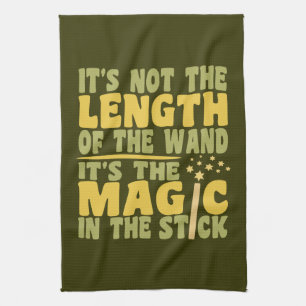 MAGIC WAND serviette de cuisine personnalisée
