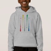 Magic Wands Kids Unisex Pullover Sweat - shirt à c (Devant)