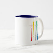 Magic Wands Mug 11oz. Bleu (Devant droit)