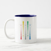Magic Wands Mug 11oz. Bleu (Gauche)