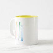 Magic Wands Mug 11oz. Jaune (Devant gauche)