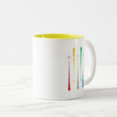 Magic Wands Mug 11oz. Jaune (Devant droit)