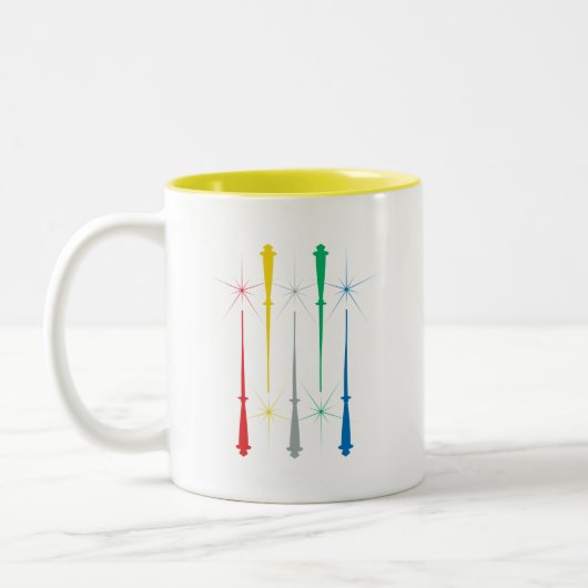 Magic Wands Mug 11oz. Jaune (Gauche)