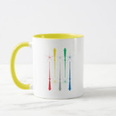 Magic Wands Mug 11oz. Jaune (Gauche)