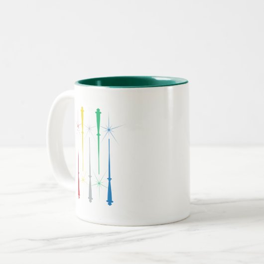 Magic Wands Mug 11oz. Vert (Devant gauche)