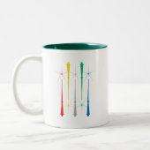 Magic Wands Mug 11oz. Vert (Gauche)