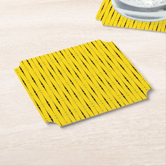 Magic Wands Papier Onderzetters (Gekanteld)