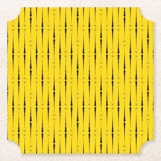 Magic Wands Papier Onderzetters (Voorkant)