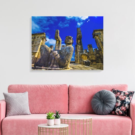 Magic Warrior Canvas Afdruk (Insitu (Woonkamer))