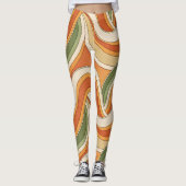 Magic Wave Pattern Leggings (Voorkant)