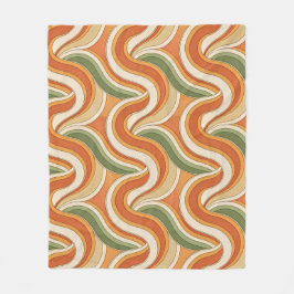 Magic Waves Pattern Fleece Deken