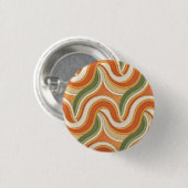 Magic Waves Pattern Ronde Button 3,2 Cm (Voorkant /achterkant)