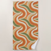 Magic Waves Pattern Strandlaken (Voorkant)