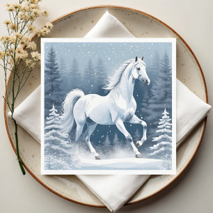 Magic Wit Winter Paard Servet