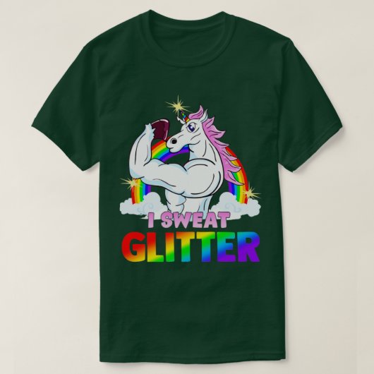 Magic Workout Unicorn I Sweat Parties scintillant  (Design devant)