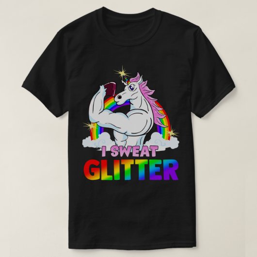 Magic Workout Unicorn I Sweat Parties scintillant  (Design devant)