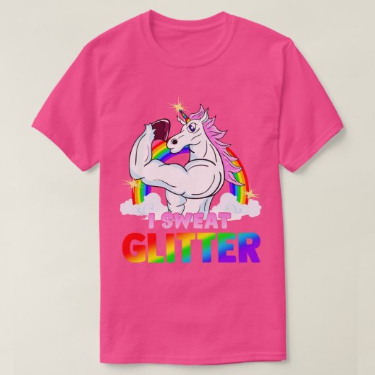 Magic Workout Unicorn I Sweat Parties scintillant  (Design devant)