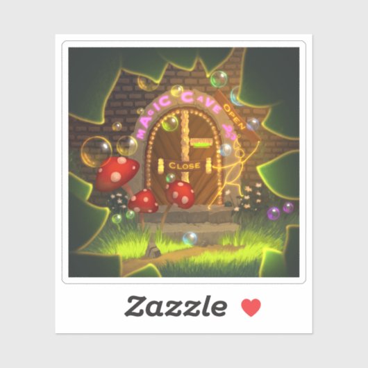 Magic World Sticker Scrapbook Cartoon Super Mario (Feuille)