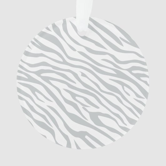 Magic Zebra Stripes Click to Customize Grey Color (devant)