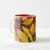 "Magic Zonnebloem" 11oz Tweetonige Mok (Voorkant links)