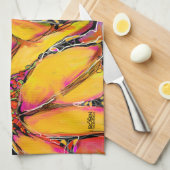 "Magic" Zonnebloem Keukenhanddoek (Quarter Fold)