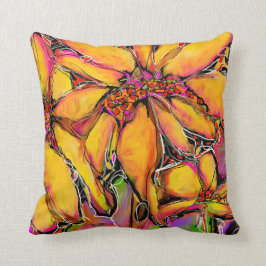 "Magic" Zonnebloem Vierkant kussen