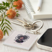 Magical Afro Woman Sleutelhanger (Voorkant Rechts)