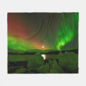 Magical Aurora Fleece Deken (Voorkant (Horizontaal))