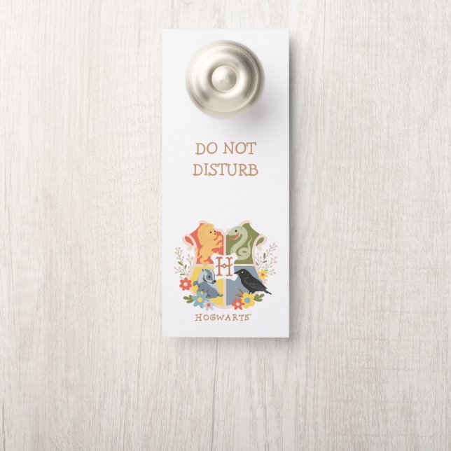 Magical Blooms HOGWARTS™ Crest (Op knop)