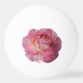 Magical blue butterfly pink glitter art pingpongballen (Achterkant)