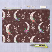 Magical Boho florale maan Tissuepapier (Craft)