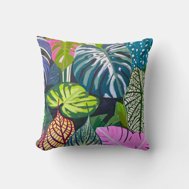 Magical Botanicals Throw Pillow Kussen (Voorkant)