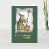 Magical Brthday Kaart (Voorkant)
