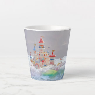 Magical Castle in the Waves Latte Mok