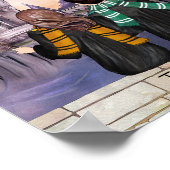 Magical Castle Wizard Portret, mensen afdrukken Poster (Hoek)