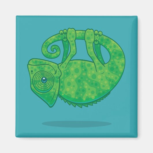 Magical Chameleon Magneet (Voorkant)