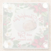 'Magical Childhood' Coaster Glazen Onderzetter (Achterkant)