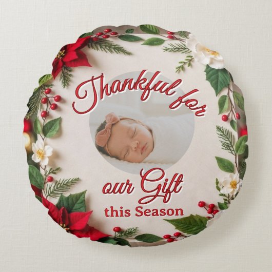 'Magical Childhood' Round Pillow Rond Kussen (Voorkant)