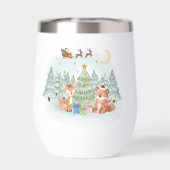 Magical Christmas Night in the Winter Forest (Arrière)